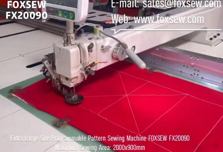 Extra Large Size Programmable Pattern Sewing Machine