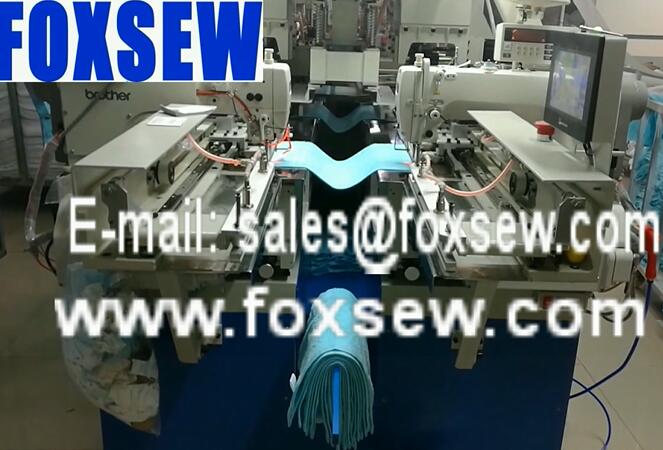 Automatic Towels Cross Hemming Machine