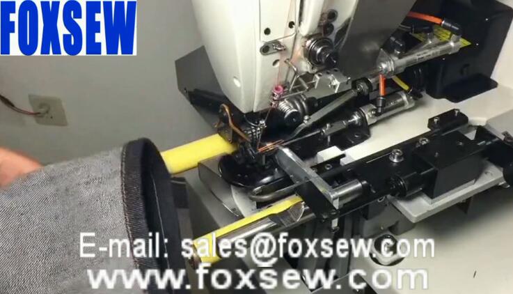 Automatic Jeans Bottom Hemming Machine