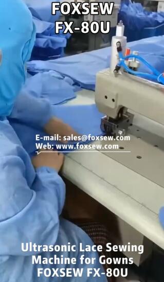 Ultrasonic Lace Machine for Medical Gowns