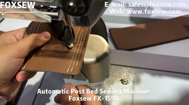 Roller Feed Automatic Post Bed Sewing Machine