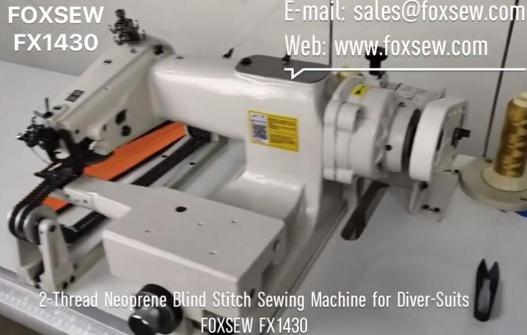 2-Thread Neoprene Blind Stitch Sewing Machine for Wetsuits