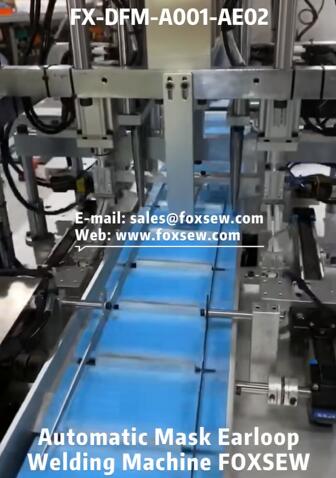 Automatic Mask Earloop Welding Machine