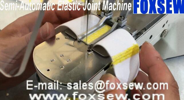 Semi-Automatic Elastic Loop Joint Sewing Machine