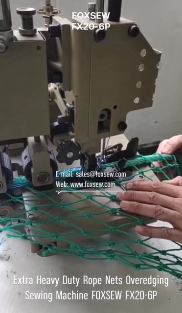 Extra Heavy Duty Rope Nets Overedging Sewing Machine