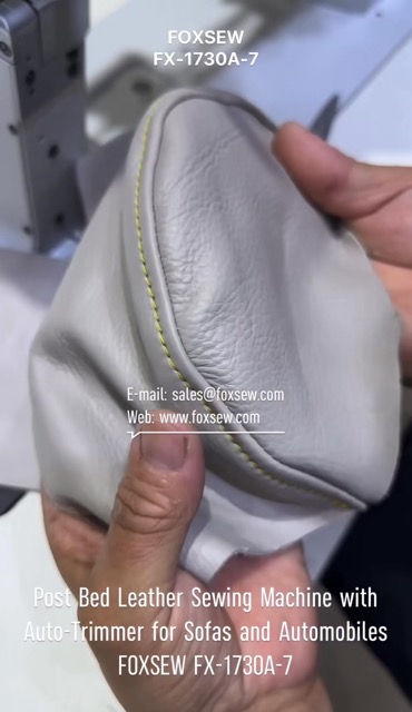 Post Bed Leather Sewing Machine with Automatic Thread Trimmer for Sofa Furniture