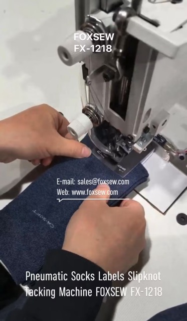 Pneumatic Socks Label Slipknot Tacking Machine