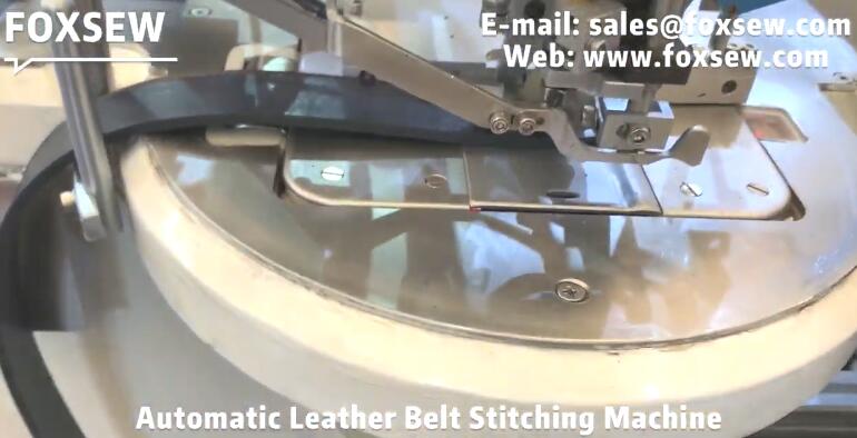 Automatic Leather Belt Stitching Machine