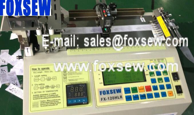 Automatic Printed Label Cutting Machine with Infrared Sensor