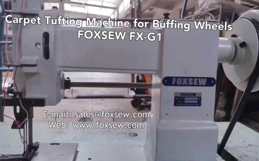 Carpet Tufting Machine for Buffing Wheels
