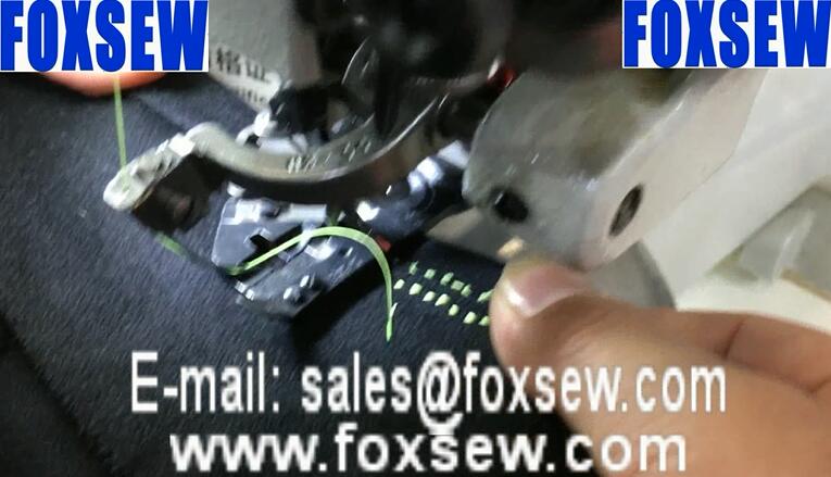 Single Thread Spot Tacking Blind Stitch Sewing Machine