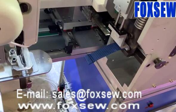 Automatic Belt BarTacking Machine for Backpack Straps