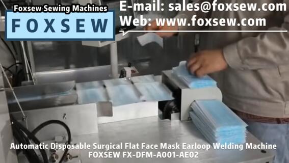 Automatic Disposable Face Mask Earloop Welding Machine