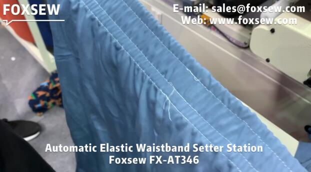 Automatic Elastic Waistband Setter Station