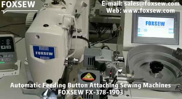Automatic Button Attaching Machines FOXSEW FX-378-1903