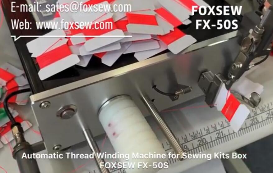 Automatic Thread Winding Machine for Sewing Kits Box
