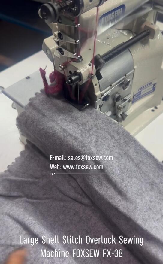 Large Shell Stitch Overlock Sewing Machine