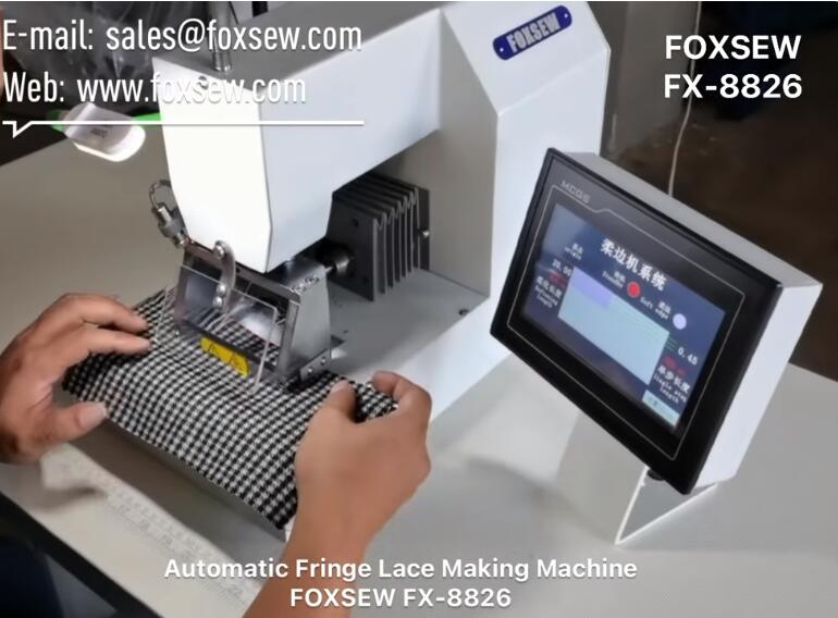 Automatic Fringe Lace Making Machine