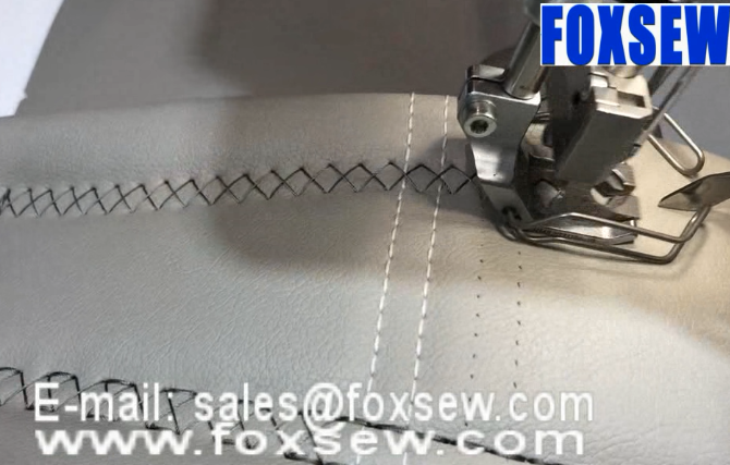 Ornamental Stitching Machine for Decorative Seams on Sofa and Leather Upholstery