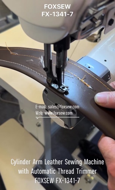 Cylinder Bed Leather Sewing Machine with Automatic Thread Trimmer