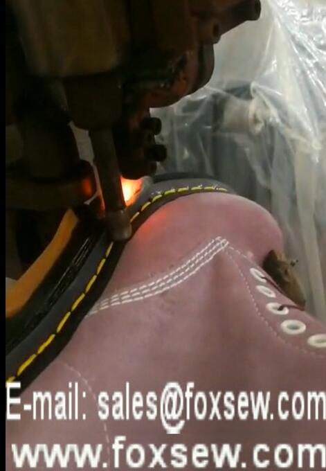 Martens Boots Sole Hot Sealing Machine