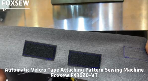 Automatic Velcro Tape Attaching Sewing Machine