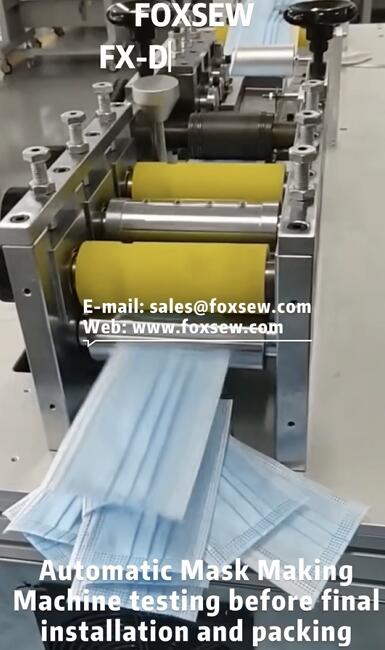 Automatic 3ply Face Mask Making Machine