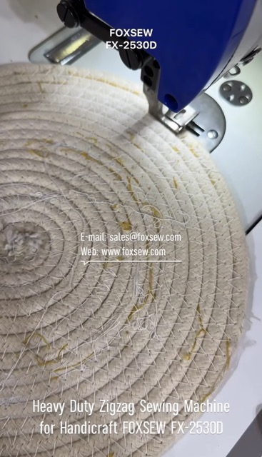 Heavy Duty Zigzag Sewing Machine for Handicraft