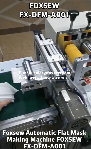 Automatic Flat Face Mask Body Making Machine