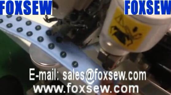 Automatic Feeding Button Attaching Machine