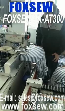 Automatic Coverstitch Bottom Hemmer Sewing Unit