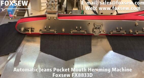 Automatic Pocket Mouth Hemming Machine