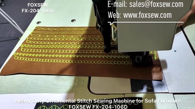 Heavy Duty Sofa Furniture Ornamental Stitch Sewing Machine