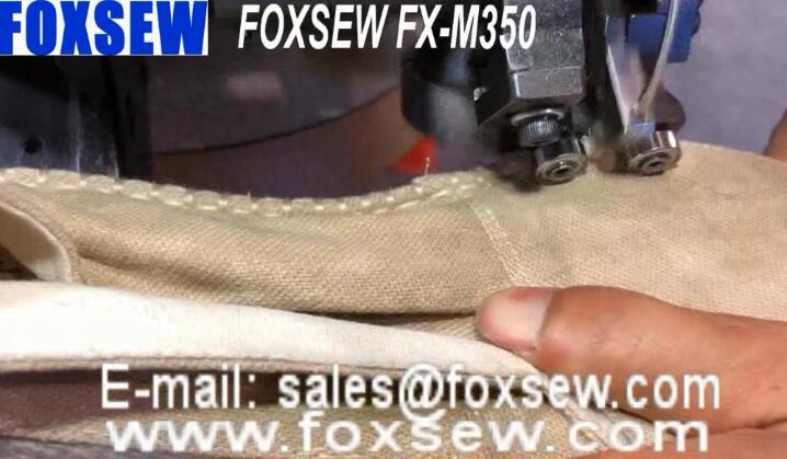 Jute Sole Espadrille Shoes Stitching Sewing Machine