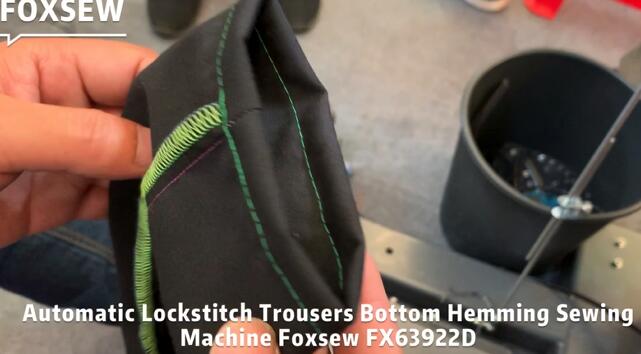 Automatic Lockstitch Trousers Bottom Hemming Sewing Machine