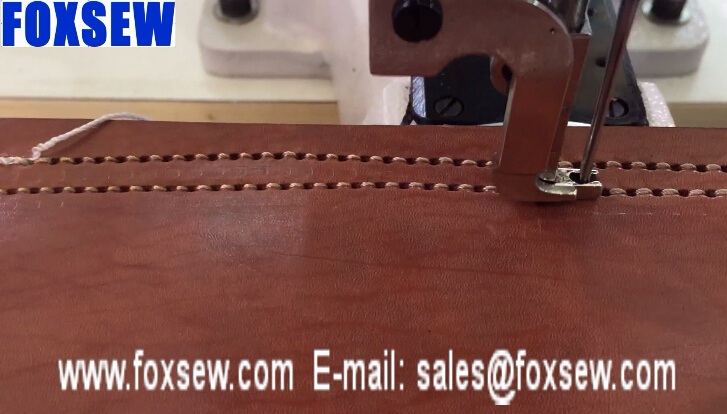 Heavy Duty Cylinder Bed Leather Sewing Machine for Saddle and Harness 