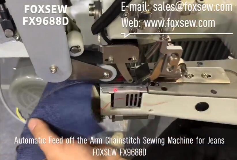 Automatic Feed off the Arm Chainstitch Sewing Machine for Jeans