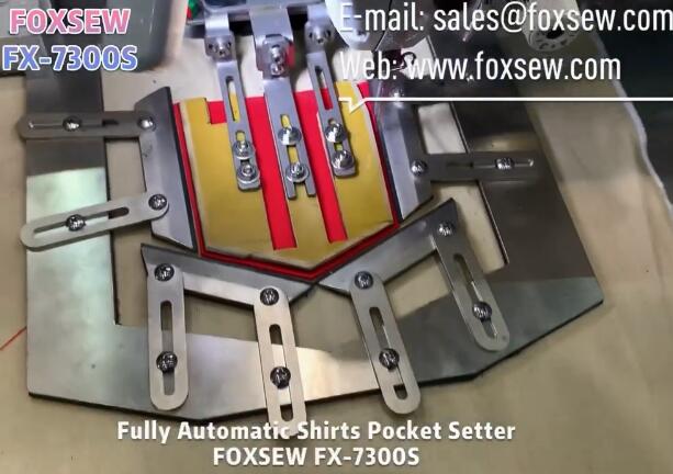 Fully Automatic Shirt Pocket Setter