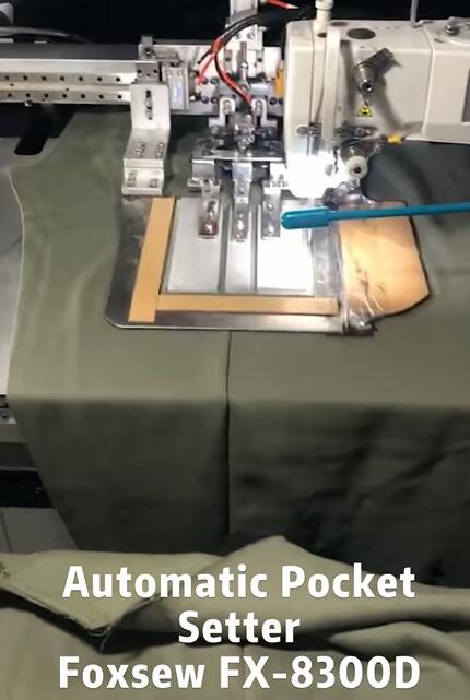 Automatic Pocket Setter