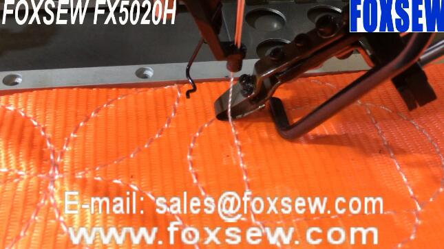 Automatic Heavy Duty Webbing Slings Sewing Machine with Auto Hot Thread Trimmer