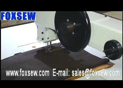 Long Arm Walking Foot Heavy Duty Lockstitch Sewing Machine for Leather and other Thick Materials 