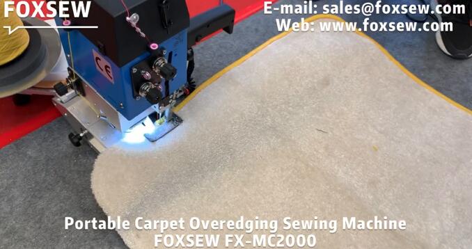 Portable Carpet Overedging Machine