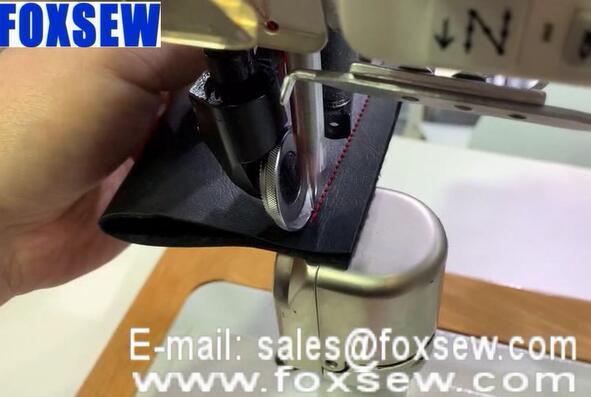 Automatic Thread Trimmer Roller Feed Post Bed Sewing Machine