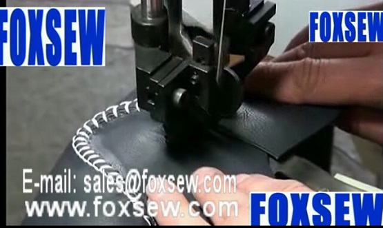 Tubular Moccasin Stitching Machine