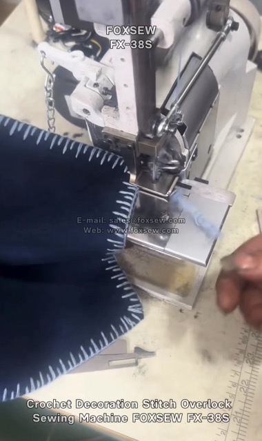 Crochet Decorative Stitch Overlock Sewing Machine