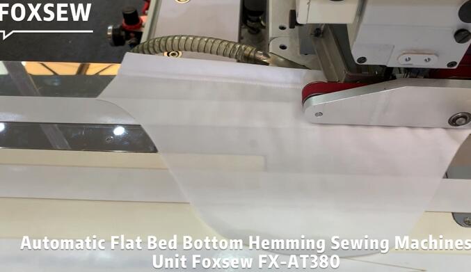 Automatic Flat Bed Bottom Hemmer Sewing Unit