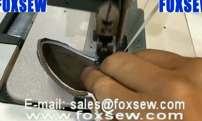 Shoes Toecap Creasing Sewing Machine