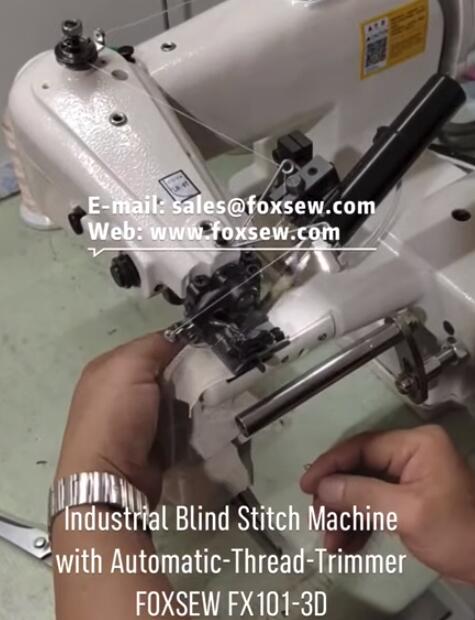 Blind Stitch Sewing Machine with Automatic Thread Trimmer