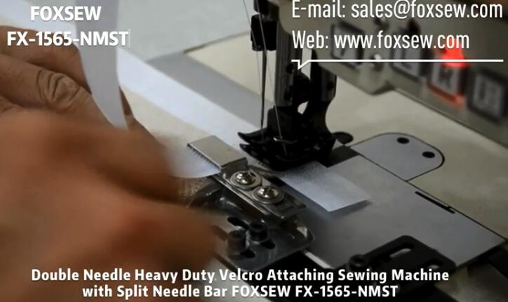 Double Needle Heavy Duty Velcro Attaching Sewing Machine for Sofa Furniture