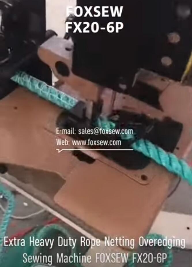Extra Heavy Duty Rope Netting Overedging Sewing Machine
